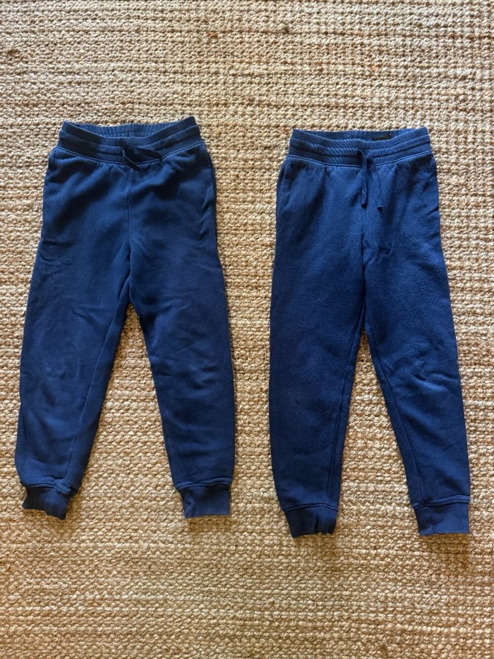 Two Navy Blue Joggers - Size: US12